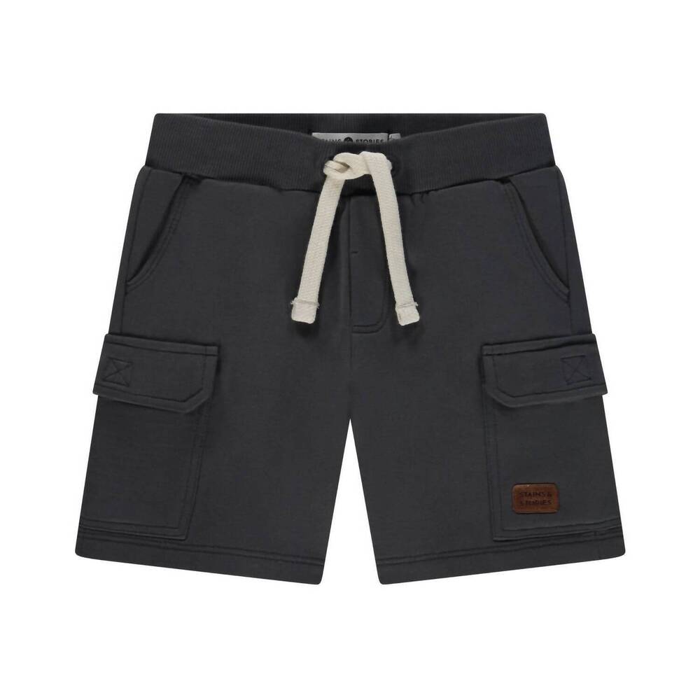 NEW BABYFACE boy's cargo sweatshort in antra